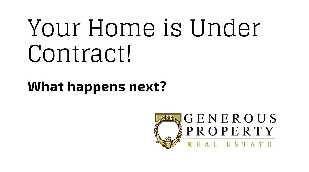 🏡 Your Home Is Under Contract — What Happens Next? | Seller Guide