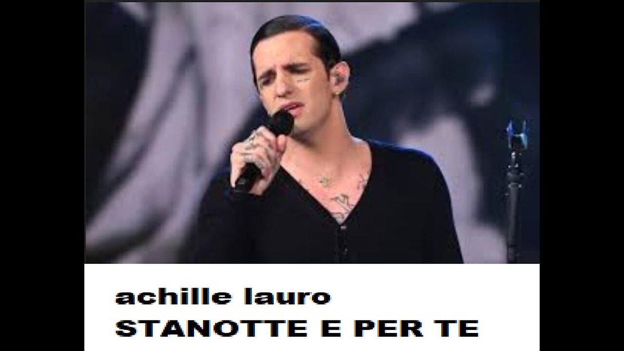 ACHILLE LAURO---STANOTTE E PER TE