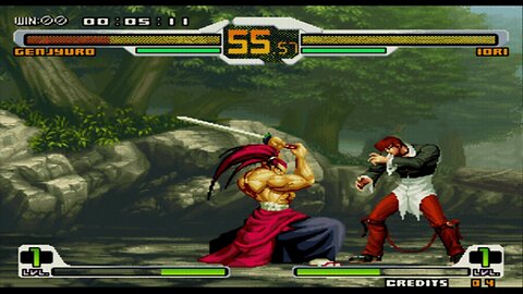 Genjyuro vs Iori