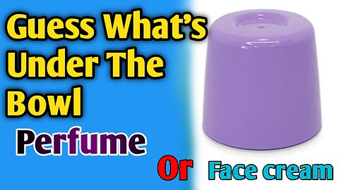 perfume Or Face cream 😱