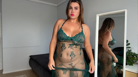 2025 see through Transparent sheer lingerie and micro bikini try on haul and Tutorial