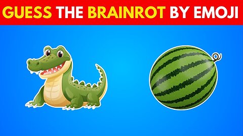 Guess ITALIAN BRAINROT Animals by Emojis | Tung Tung Sahur, Lirili Larila,Tatata Sahur