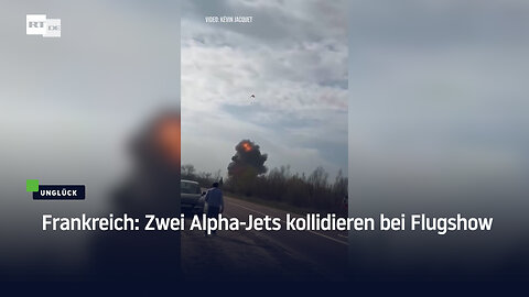 Frankreich: Zwei Alpha-Jets kollidieren bei Flugshow