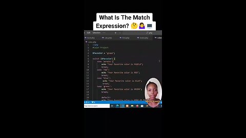PHP Tutorial For Beginners 💻 --- The Match Expression 👩🏻‍💻🚀