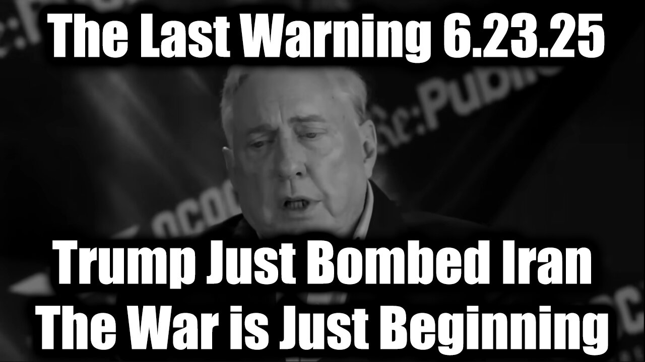 Douglas Macgregor WARNING 6.2325: Trump Just Bombed Iran, The War is Just Beginning