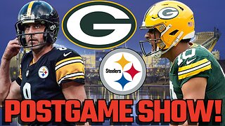 Green Bay Packers vs Pittsburgh Steelers Postgame Show LIVESTREAM!