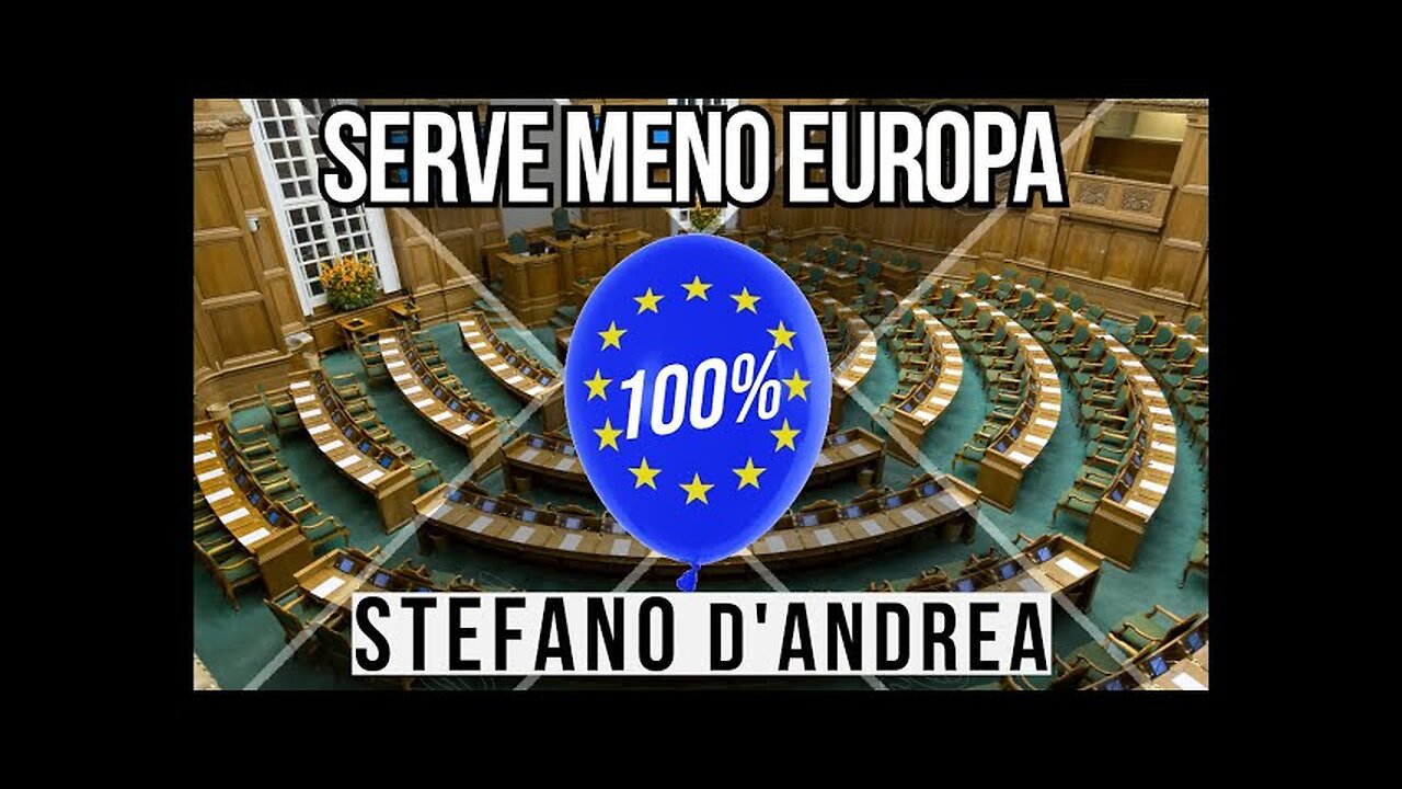 🇪🇺Serve Meno Europa🇪🇺⚒️L’Entità Senza Unità ⚒️
