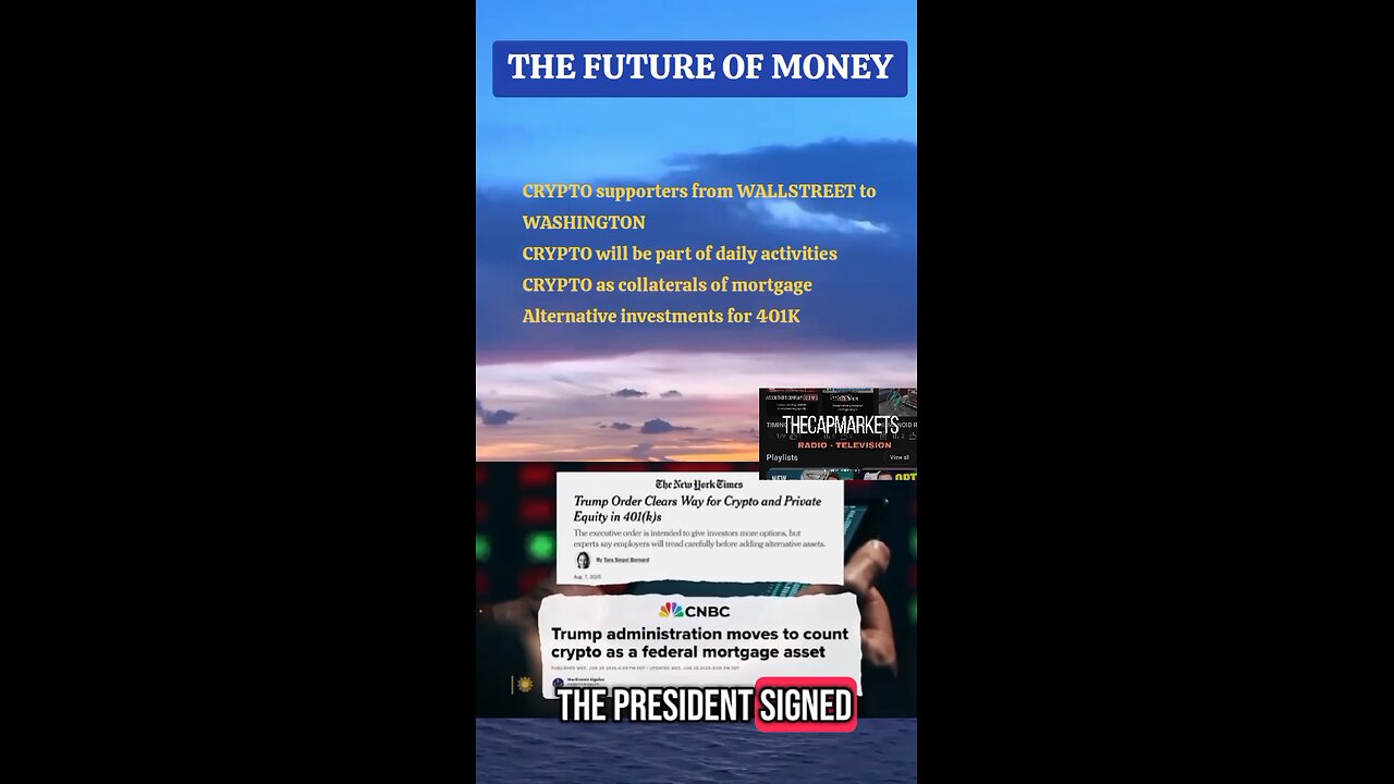 THE FUTURE OF MONEY , CRYPTOCURRENCY