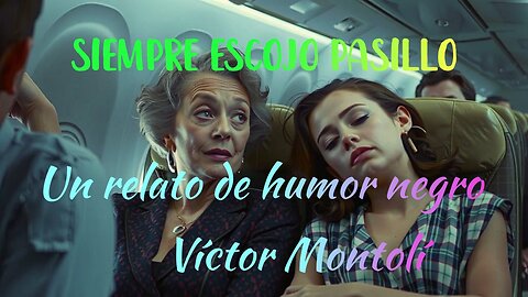 "Siempre escojo pasillo" de Víctor Montolí Bernadas. Un relato de suspense y humor negro.