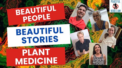 Losing FEAR and gaining FRIENDS! #plantmedicine Peaceful Rebellion