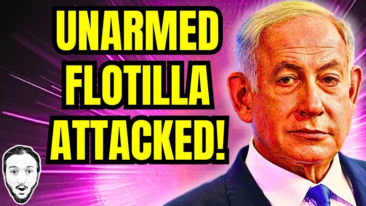 Unarmed Flotilla For Gaza Attacked By Drones!