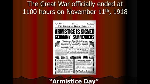 1100 on 11/11/1918