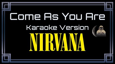 Nirvana - Come As You Are (CC) [UVR]