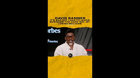 @davidbanner It’s sad but I had to learn business the hard way, by losing millions