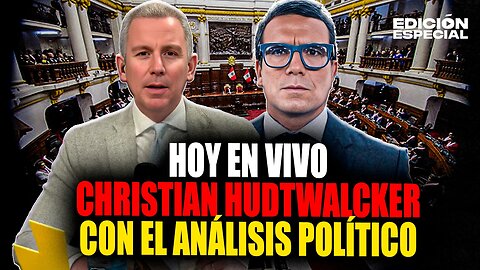 #EnVivo Hoy, Christian Hudtwalcker con Diego Acuña: el análisis político más esperado