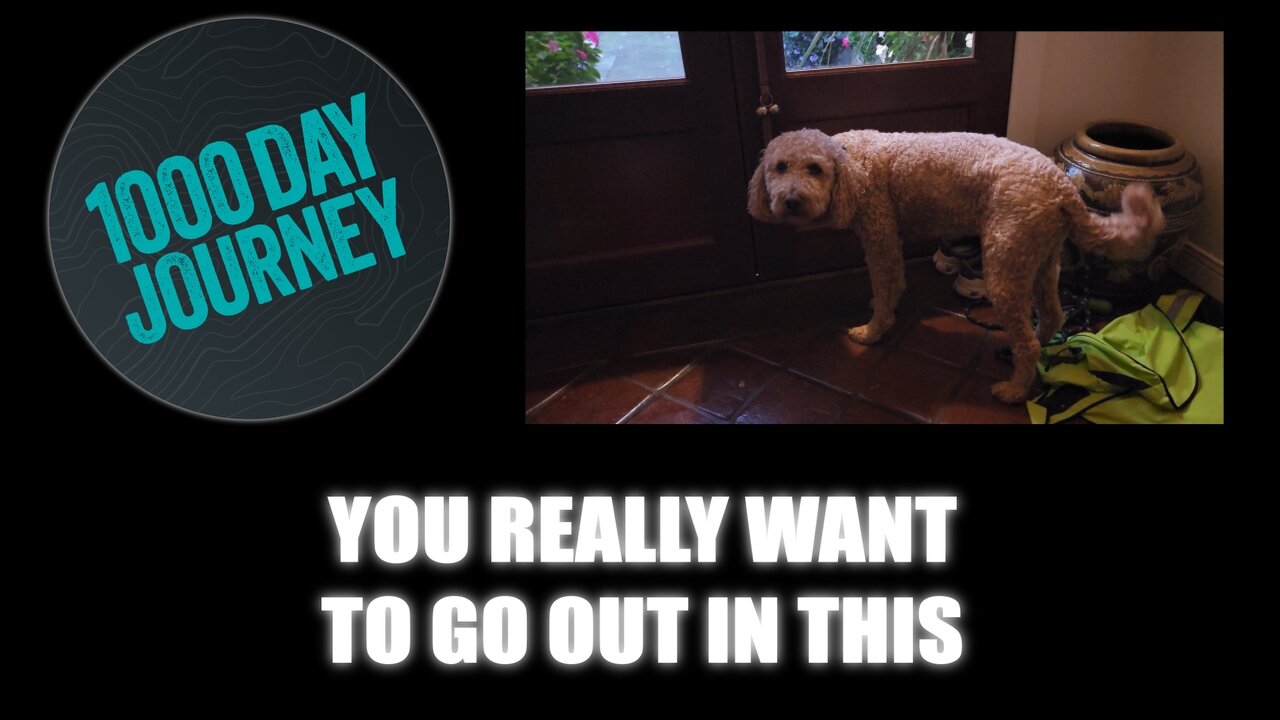 1000 Day Journey 0850 Outside in This Weather