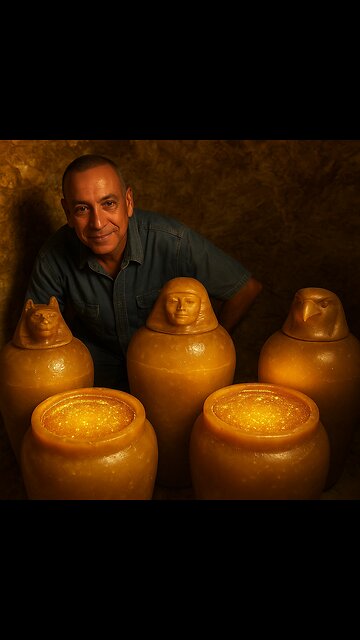 🍯 Honey and the Harmonic Seal — Frequency Wave Theory Explains 3,000-Year Edibility