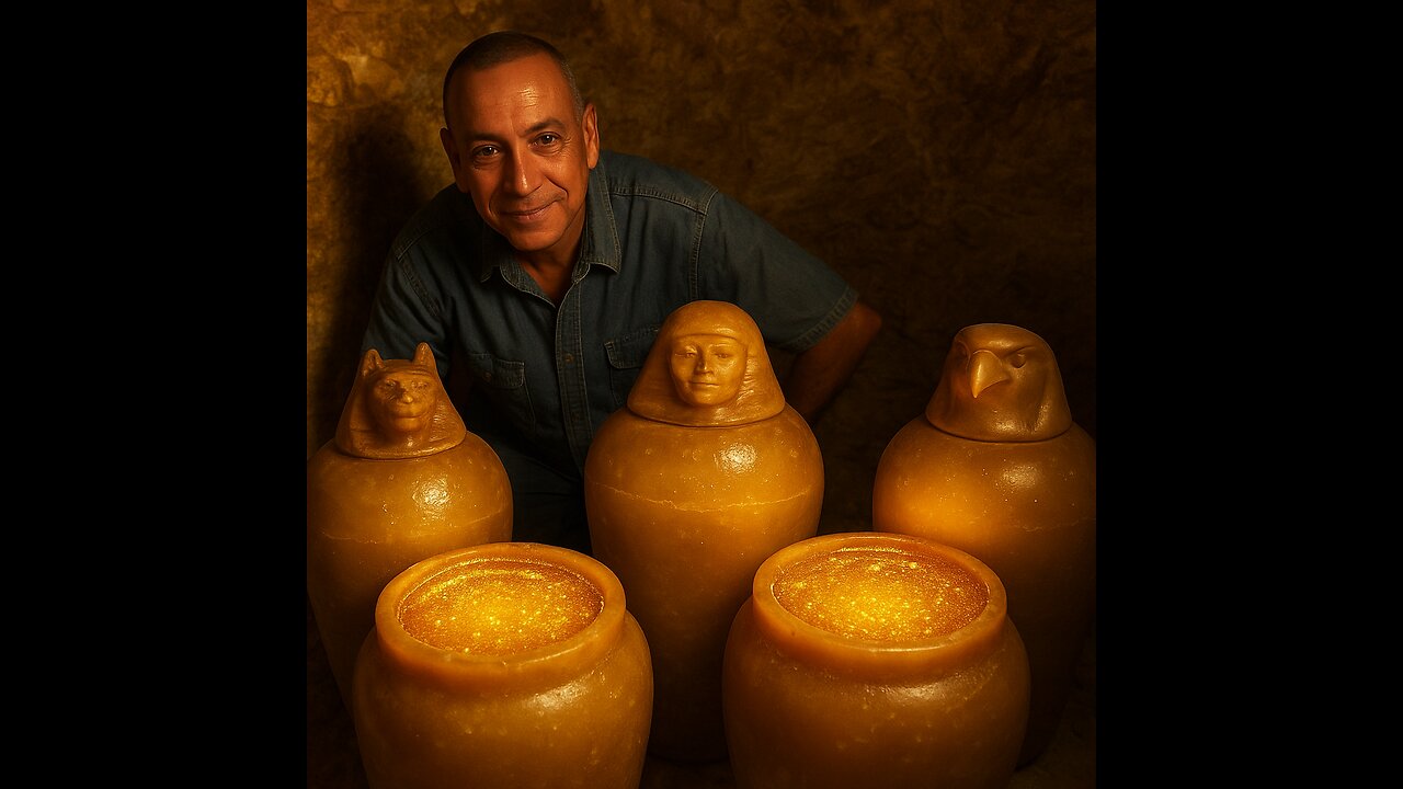 🍯 Honey and the Harmonic Seal — Frequency Wave Theory Explains 3,000-Year Edibility