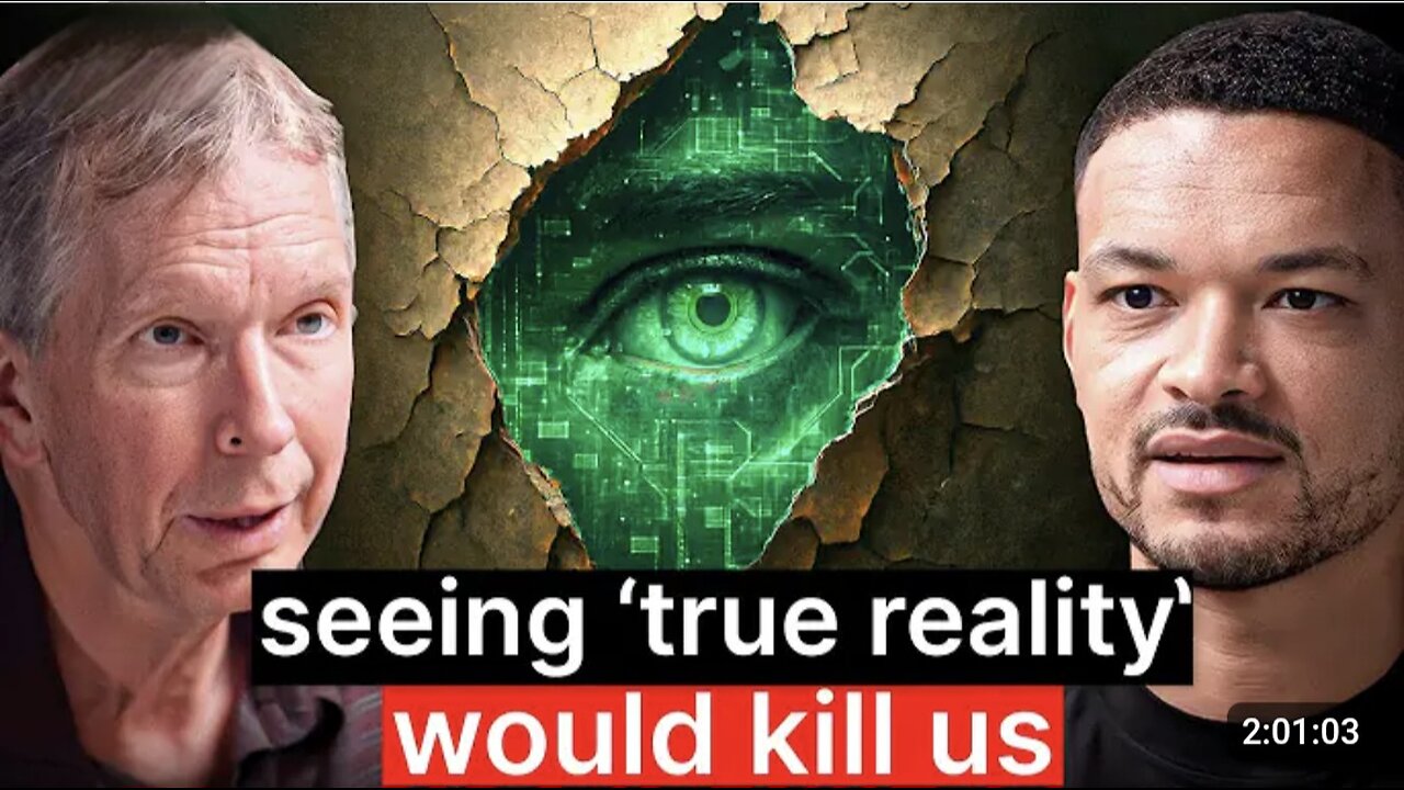 Top Psychologist, Donald Hoffman: Seeing True Reality Would Kill Us! I Can Prove It To You!