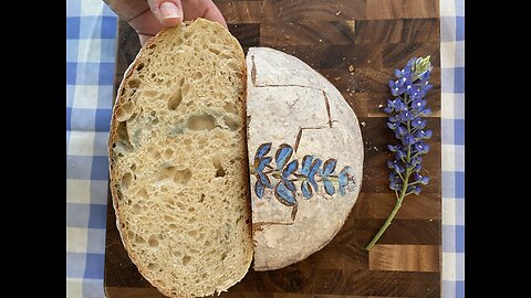 You Won't Believe This Texas Bluebonnet Sourdough!