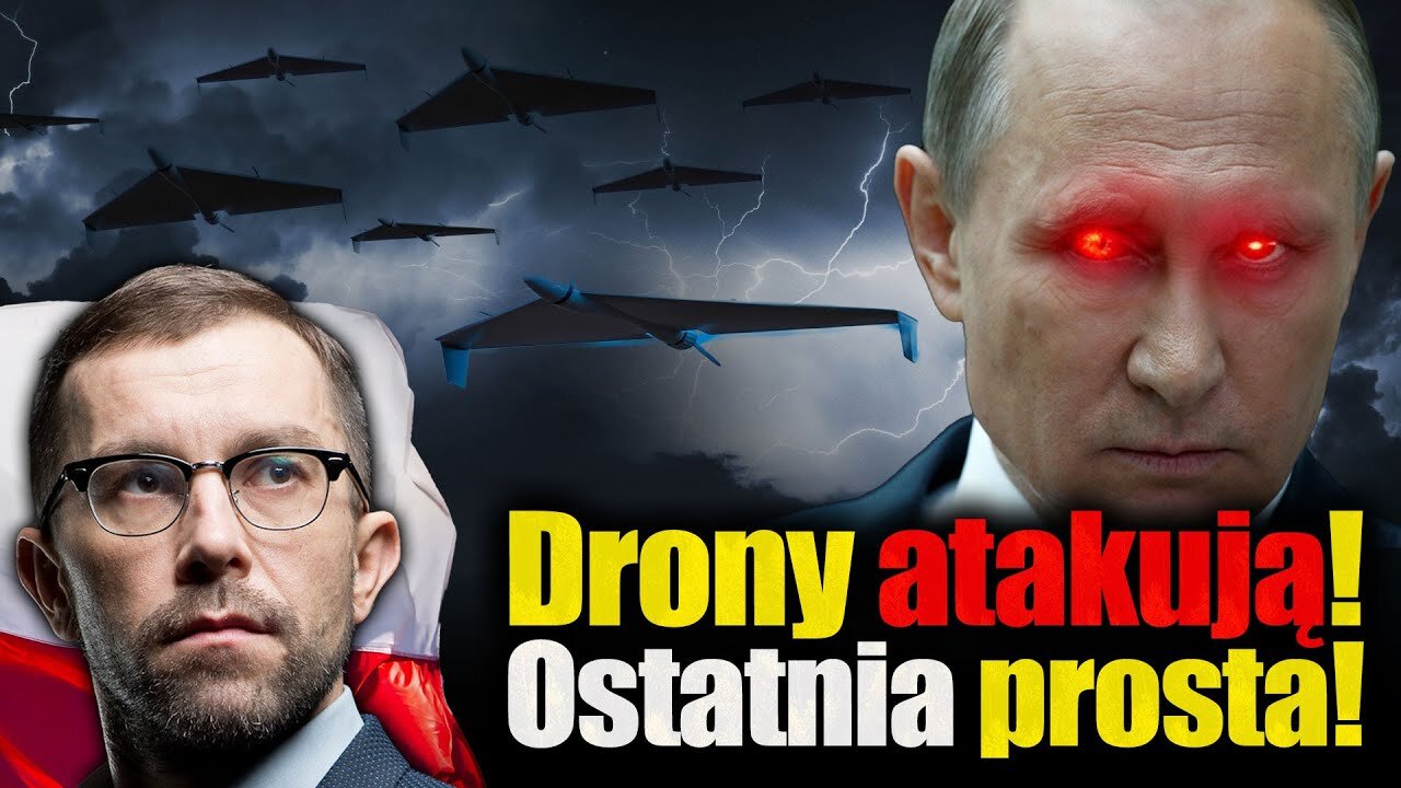 Drony atakują! Ostatnia prosta! Tomasz Gryguć - Pan Nikt. "Russian" drones, Poland "attacked".