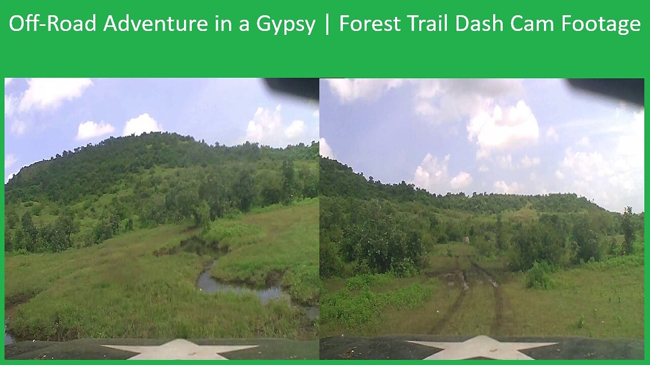 Off-Road Adventure in a Gypsy | Forest Trail Dash Cam Footage