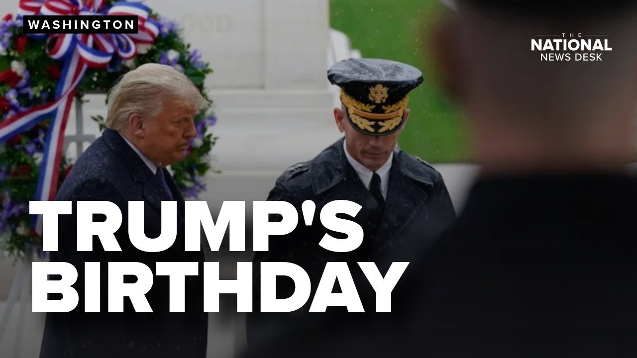 June military parade held on President Trump’s birthday
