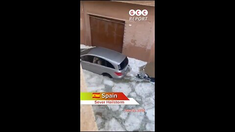 #Spain #hailstorm #LaRoda #Albacete #ExtremeWeather #ClimateCrisis #climate #destruction #anomaly