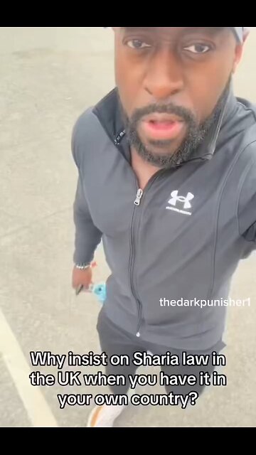 UK Citizen says new Muslim illegal immigrants are shouting for Sharia Law in their streets.