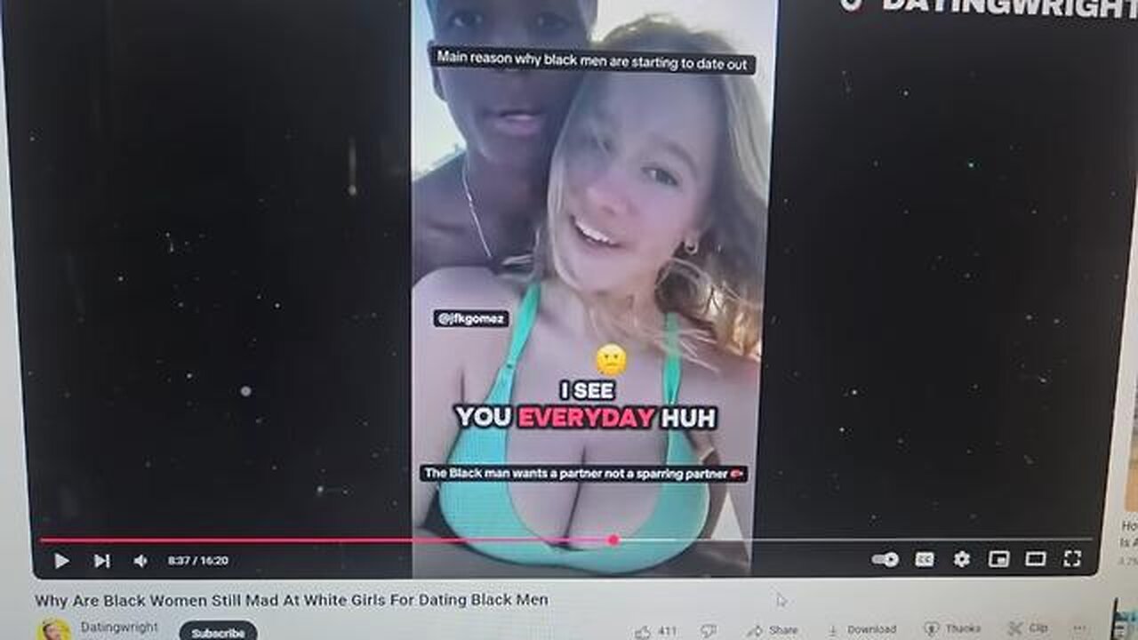 Negro man vs the Negro woman was orchestrated by white racist patriarchy