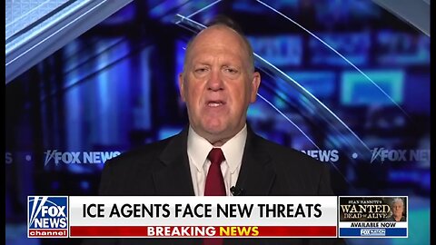 ICE AGENTS FACE NEW THREATS - TOM HOMAN