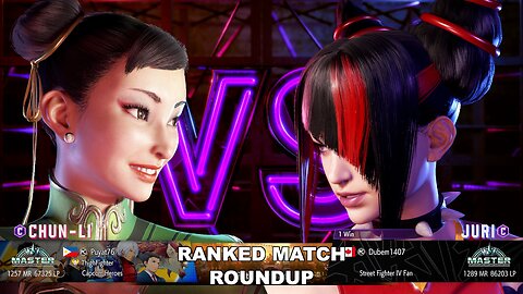 Kuya Kalbo SF6 Ranked Match Roundup. Chun Li Master Rank [Hori Fight Stick]