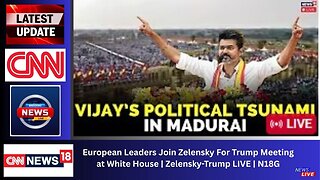 LIVE TVK Vijay's Madurai Maanadu | TVK Vijay's Mega Show OF Strength | Thalapathy Vijay LIVE | N18L