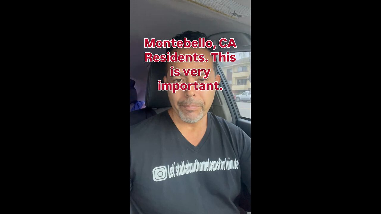 Do you live in Montebello?
