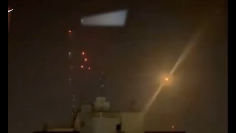 Iranian air defense systems intercept Israeli missiles #IRAN #ISRAEL #WAR