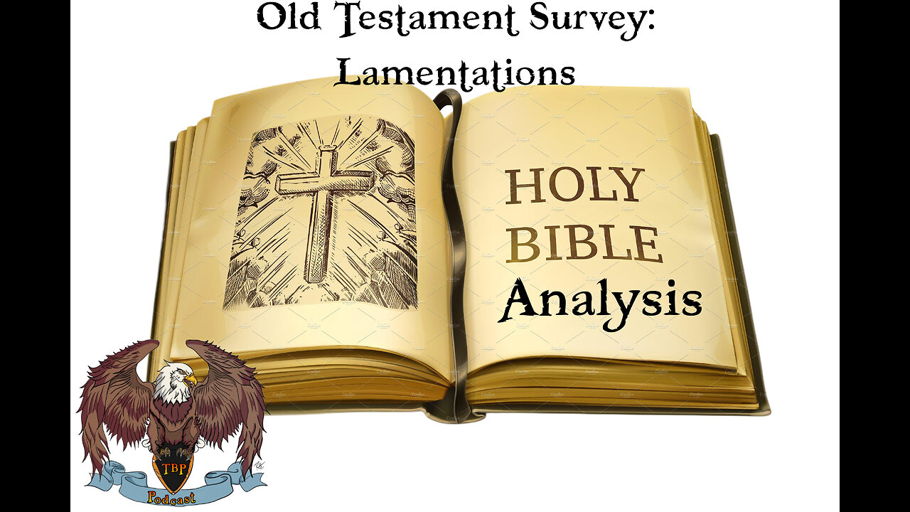 Old Testament Survey Analysis: Lamentations