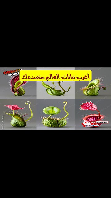 أغرب نباتات العالم ستصدمك!