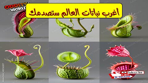 أغرب نباتات العالم ستصدمك!