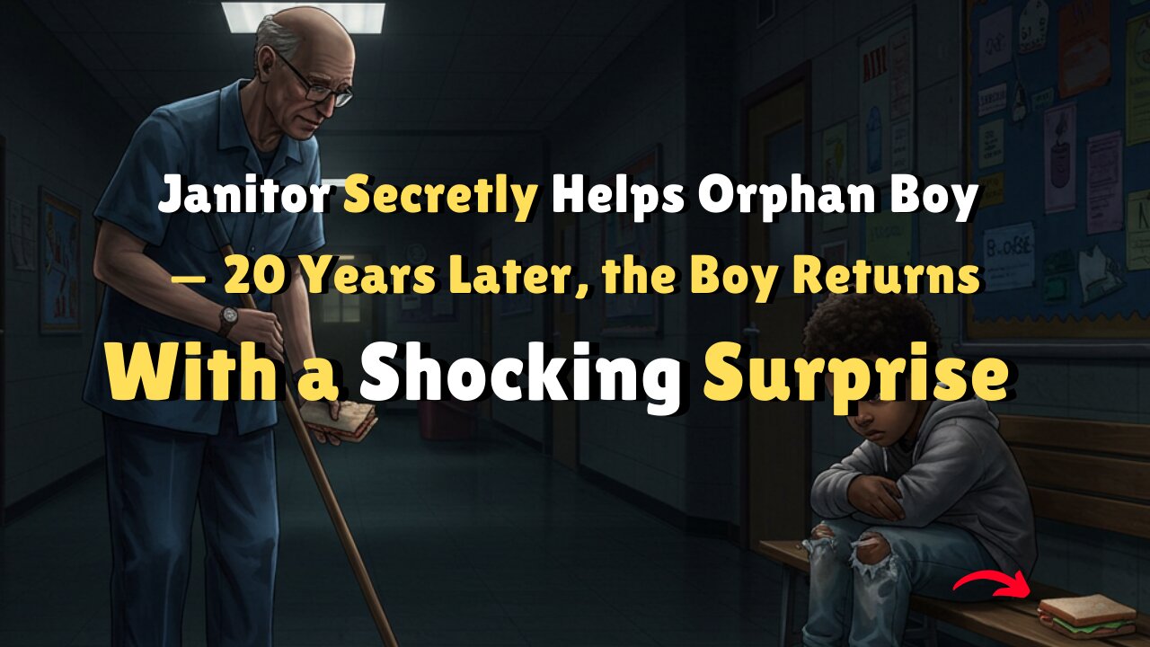 Janitor Secretly Helps Orphan Boy — 20 Years Later, the Boy Returns with a Shocking Surprise