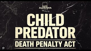 Alabama Gov. Signs Child Predator Death Penalty Law