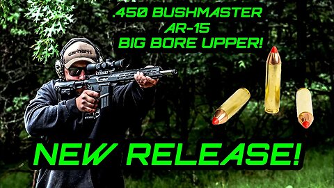 450 Bushmaster AR-15 Upper Review + Ballistics vs 30-30, 6.5 Grendel & .45-70