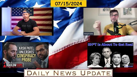 EP1624 |Awaken With JP: Cloud Seeding, Doug In Exile: Busted, ACLJ: Kash Patel, Wendy Bell: Get Real