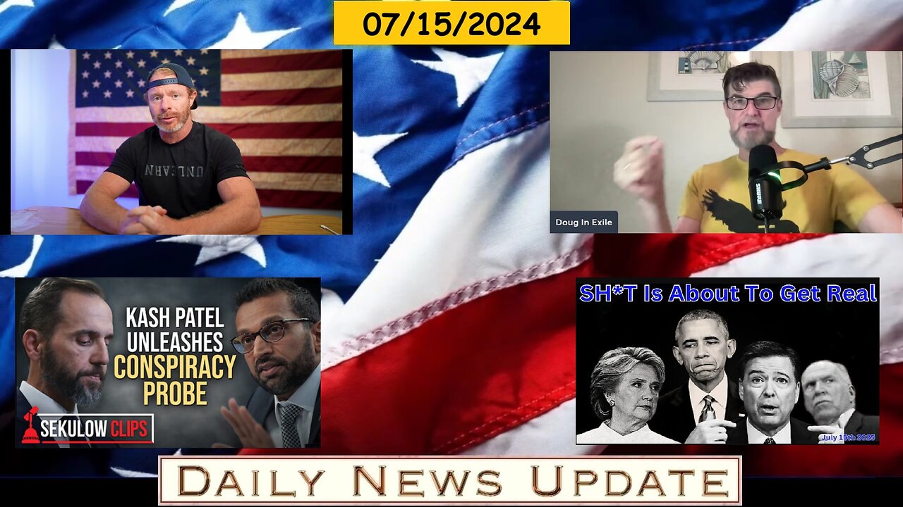 EP1624 |Awaken With JP: Cloud Seeding, Doug In Exile: Busted, ACLJ: Kash Patel, Wendy Bell: Get Real