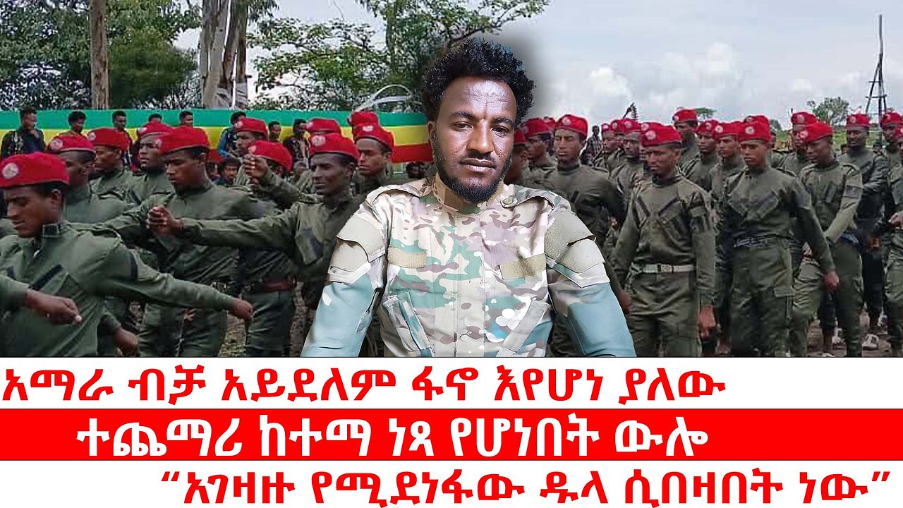 አማራ ብቻ አይደለም ፋኖ እየሆነ ያለው | ተጨማሪ ከተማ ነጻ የሆነበት ውሎ | "አገዛዙ የሚደነፋው ዱላ ሲበዛበት ነው"