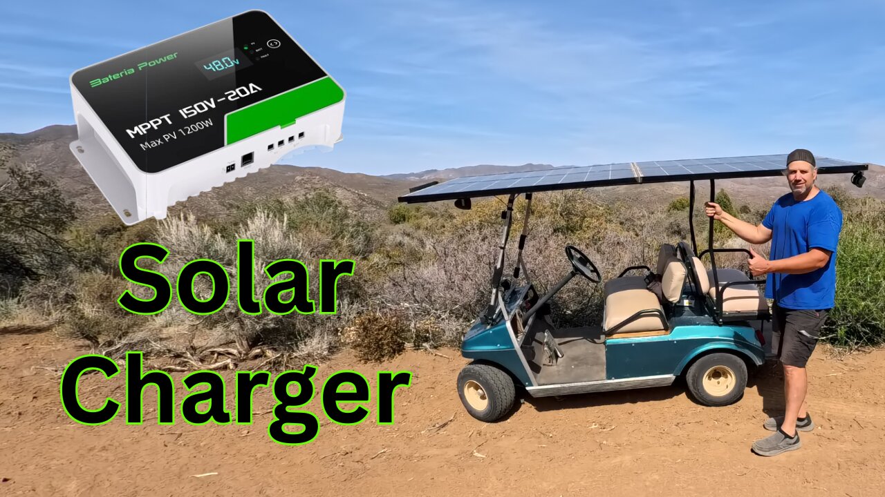 Bateria Power 20A Mppt Solar Charge Controller, Golf Cart
