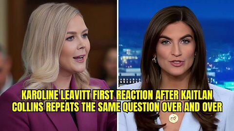 Karoline Leavitt DESTROYS Kaitlan Collins After She Repeats the Same Question Over and Over!!
