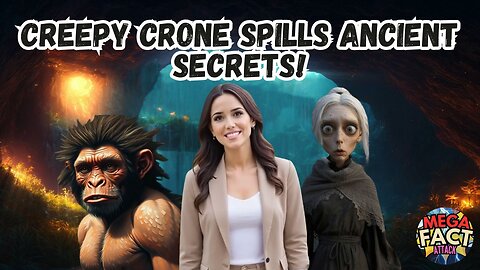 Creepy Old Lady Teaches Early Human Secrets! | Prehistoric Facts & Fun