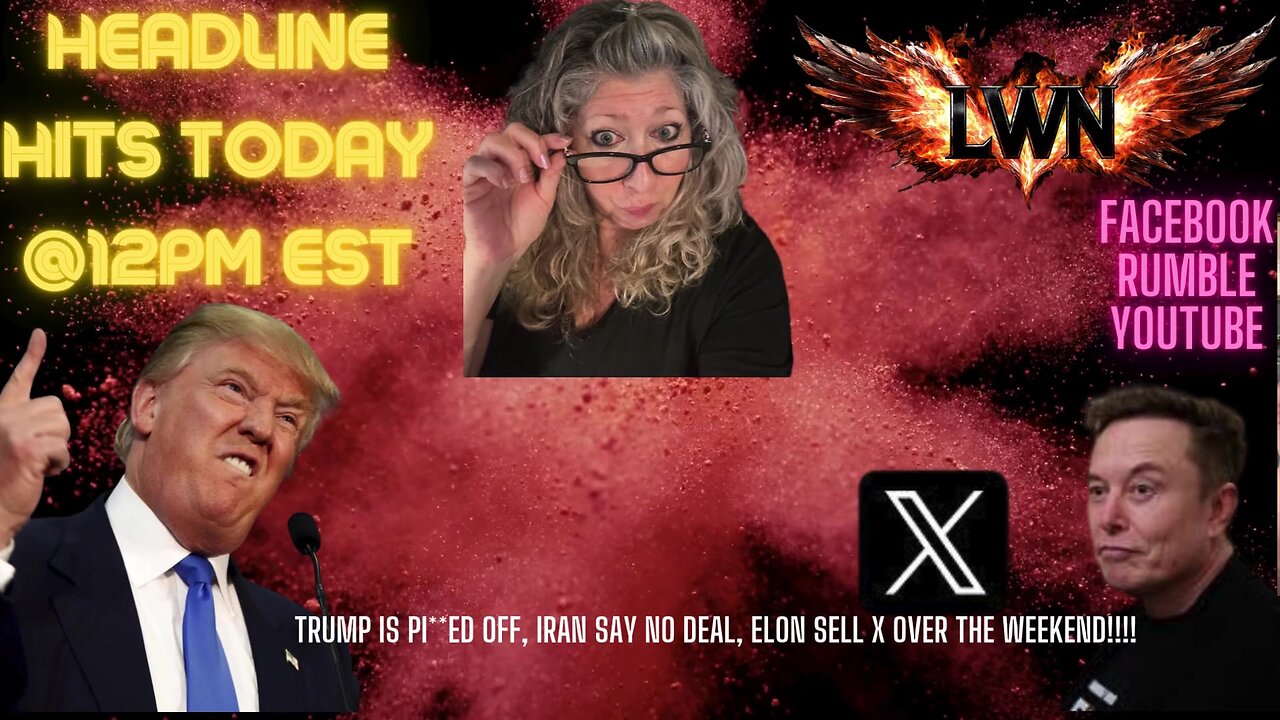 Trump firing from all ANGELS, Elon busy selling X , and finding more CoRRuption.