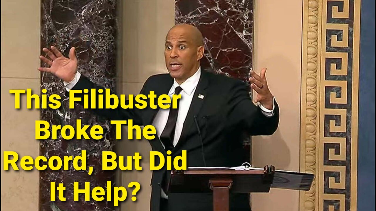 Cory Booker Filibuster Is The Longest In US Senate Against Trump