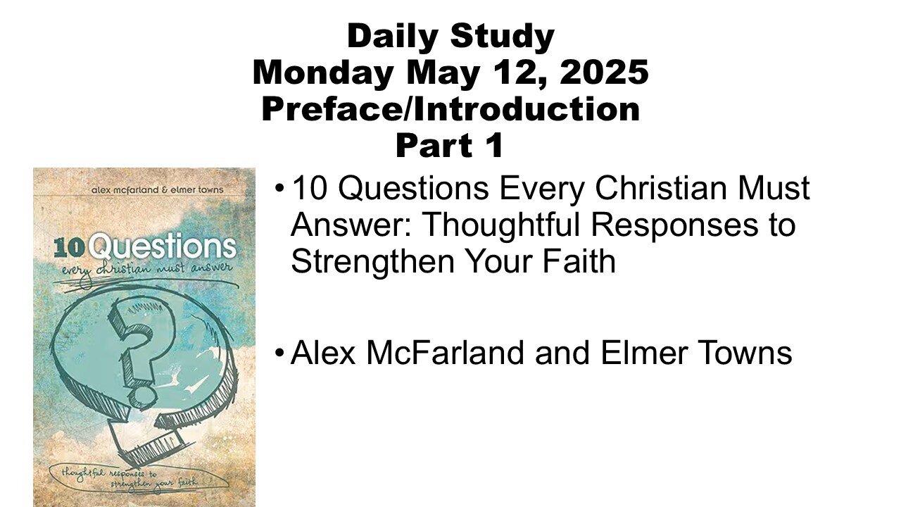 Daily Bible Study 05-12-2025